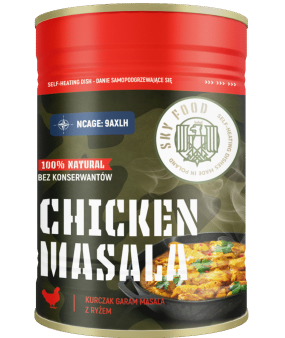CHICKEN MASALA Kurczak garam masala z ryżem